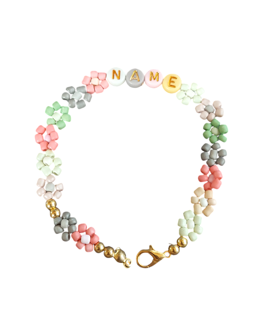 Blumen Armband