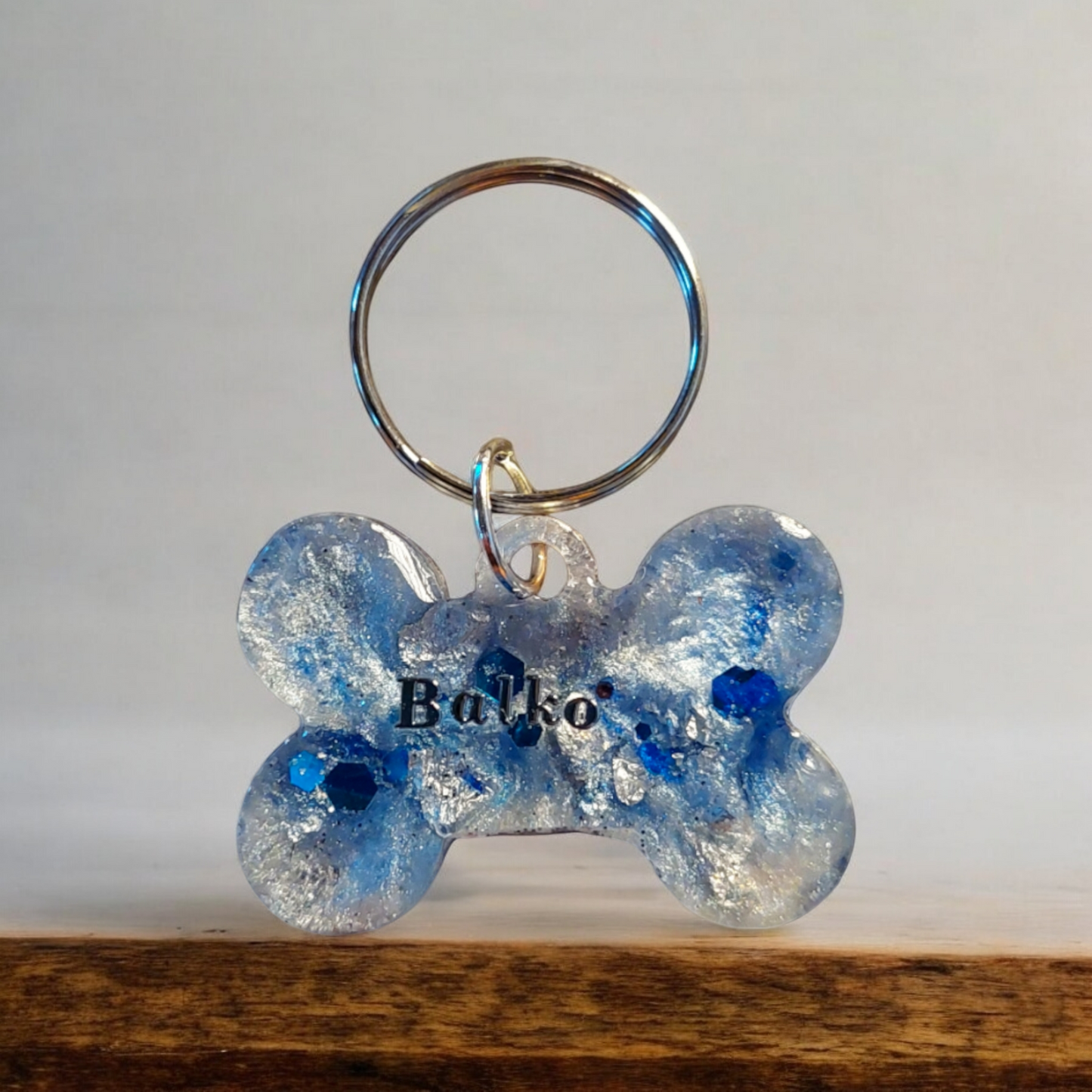 Hundehalsbandanhänger Knochen