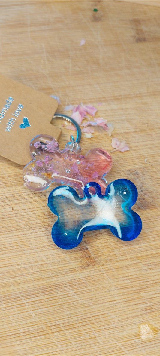 Hundehalsbandanhänger Knochen