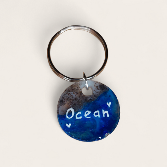 Hundehalsbandanhänger rund